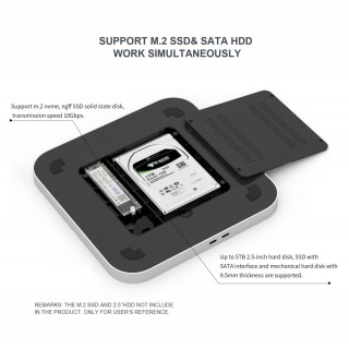 HDD Docking Station & Hub Thunderbolt Pro Motrix® 2xUSB 3.0 Type-A